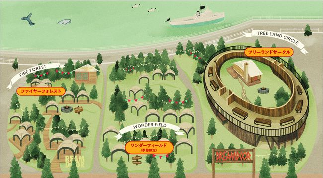 本格アウトドアテーマパーク 横浜 みなとみらいに誕生 Retrip リトリップ
