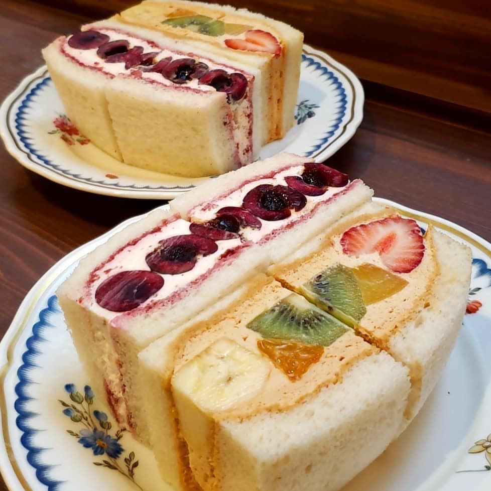 タカハシナツミ 萌え断 フルーツサンド 銀座 蔦屋書店】ショートケーキやフルーツサンドなどリアルな