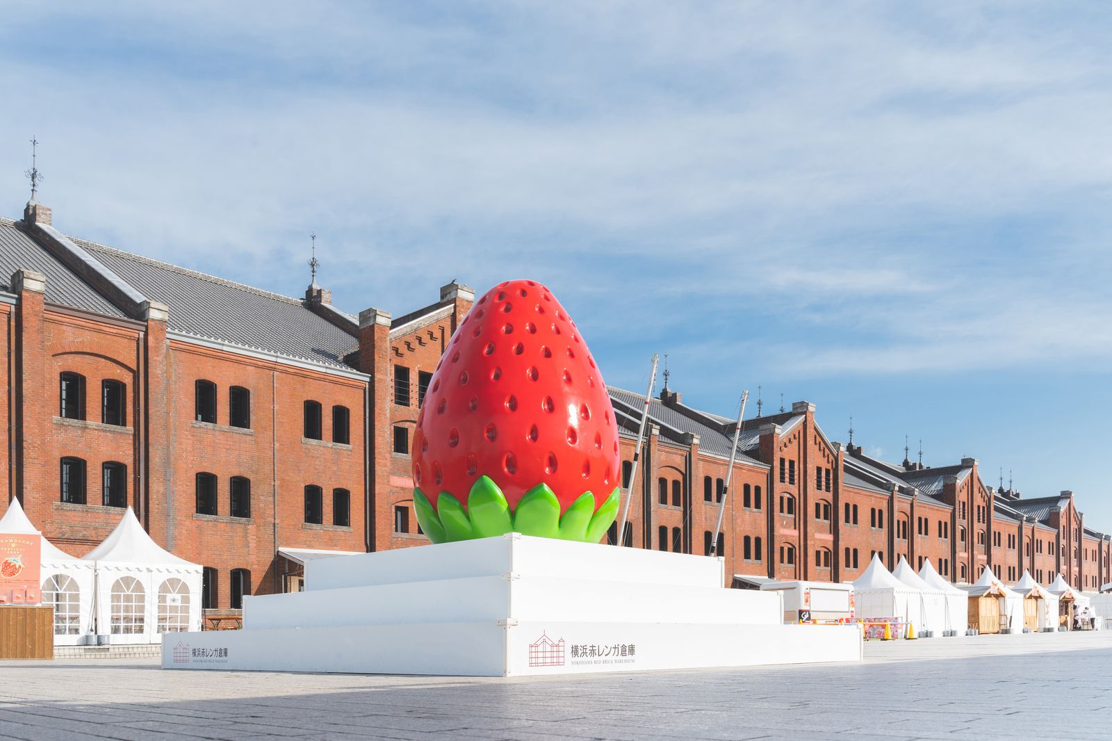 ピクニック ストロベリー オブジェ