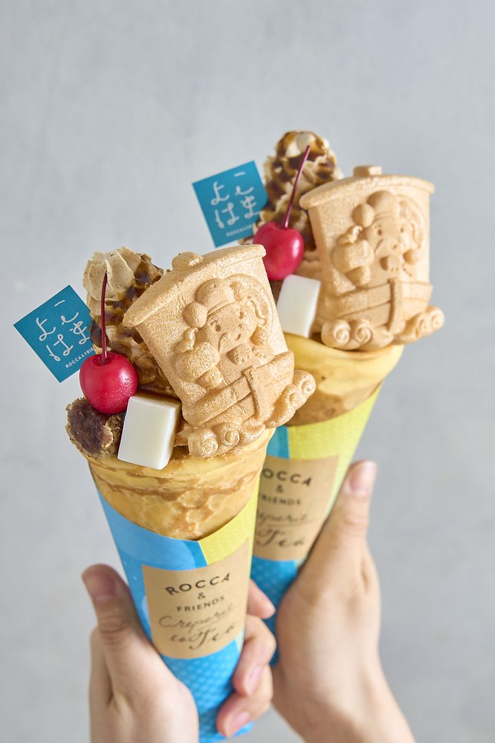 横浜でしか味わえないメニューも登場！大人気クレープ「ROCCA&FRIENDS
