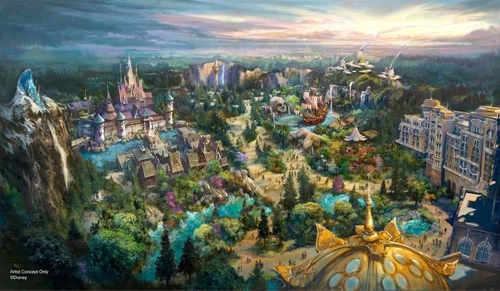 東京ディズニーシーのニューエリア「ファンタジースプリングス」ついに