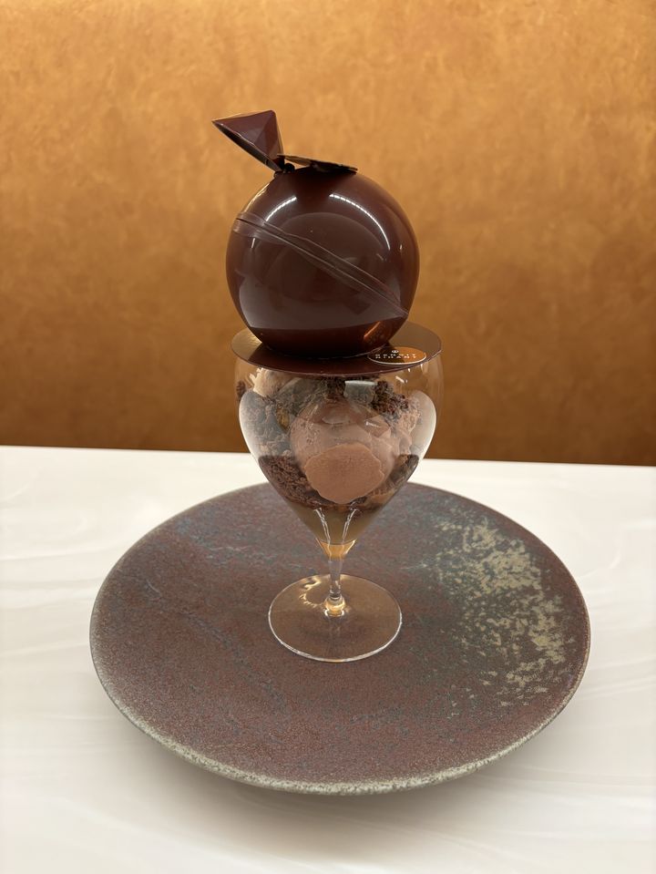 リモージュフランスビンテージコンポート高脚金彩フルーツケーキ